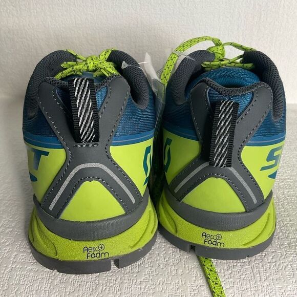 Scott Kinabalu Supertrac Trail Running Shoe Mens Size 9 Blue LimeGreen Trainers - Picture 3 of 8